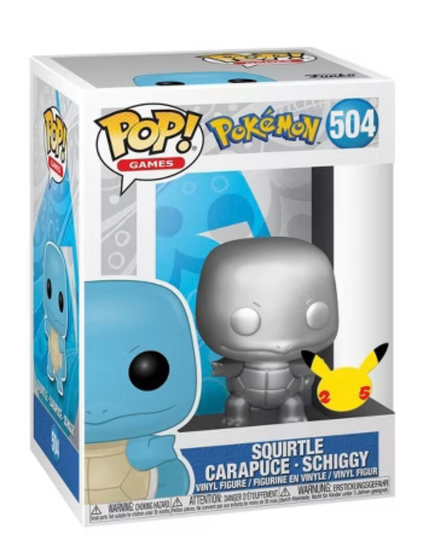 Toy - Funko Pop Metal Squirtle
