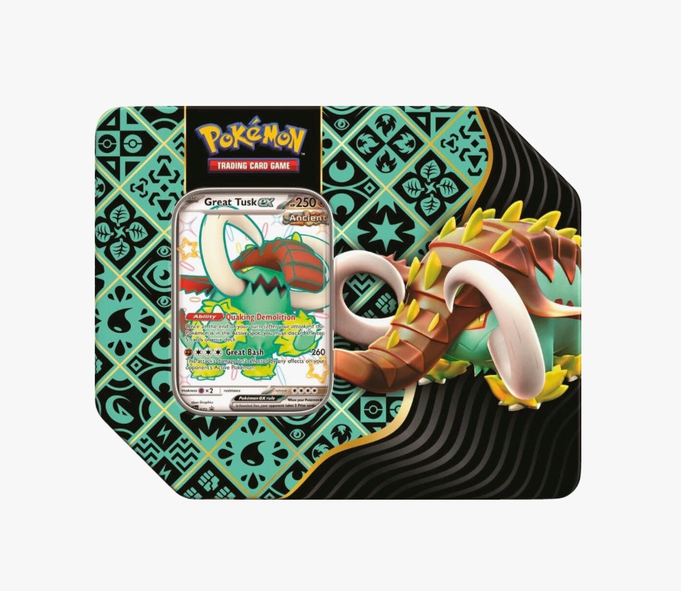 Tin - Paldean Fates Great Tusk